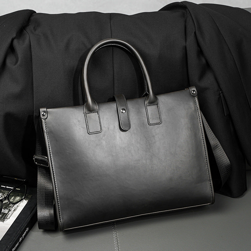 ELOAL Stylish Retro Briefcase for Professionals and Students