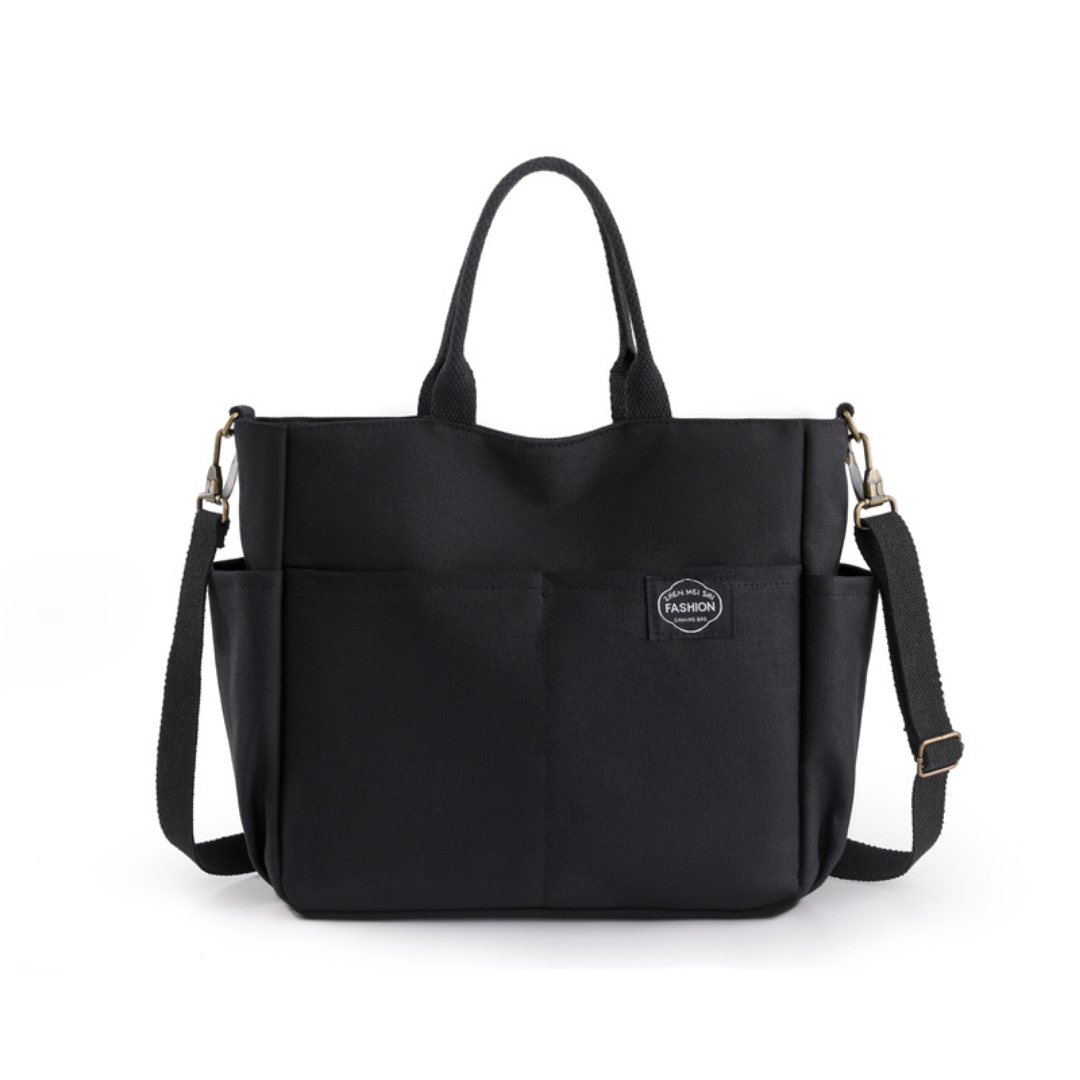 ELOAL Stylish Lightweight Oxford Canvas Travel Tote Bag