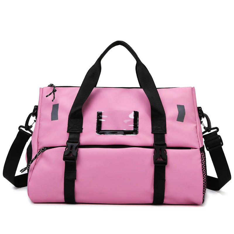 ELOAL Stylish Fitness Bag with Shoe Compartment for Active Lifestyle