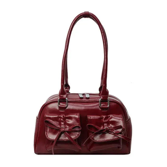 ELOAL Stylish Ballet Bow Shoulder Bag for Trendy Fashion Lovers