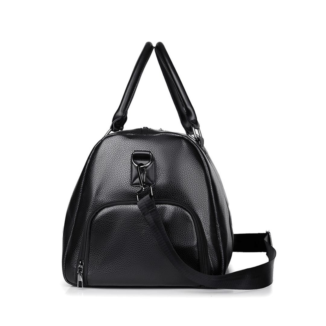 ELOAL Stylish Men's Fitness Duffle Bag with Wet/Dry Separation