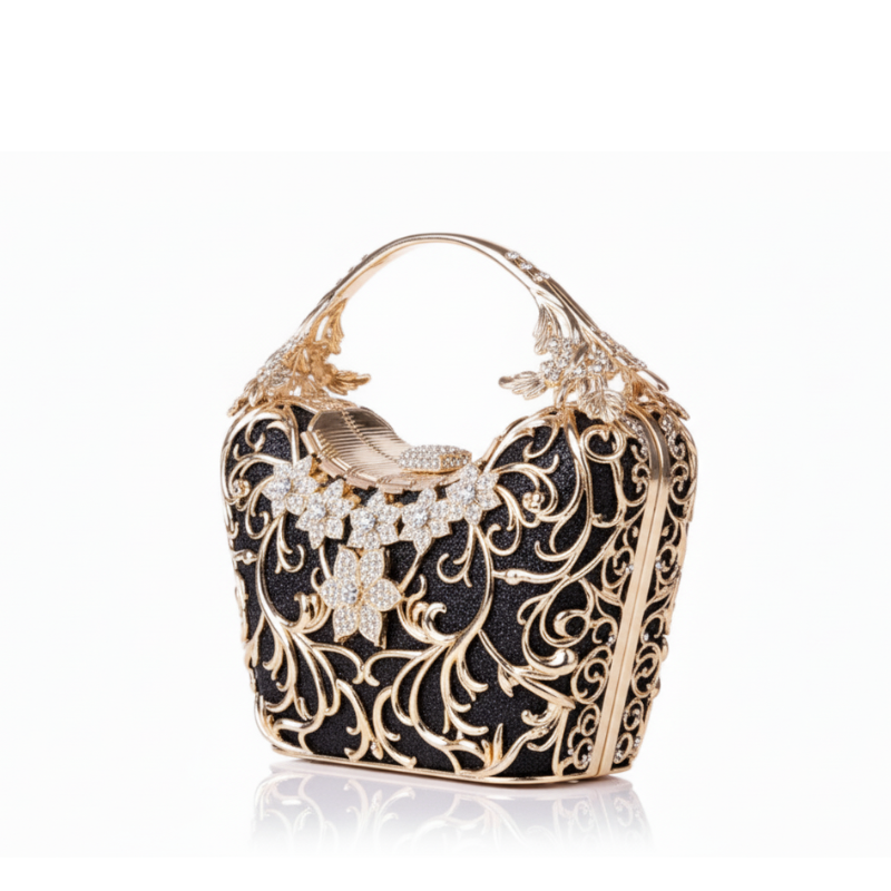 ELOAL Elegant Sparkle Clutch for Stylish Evening Events