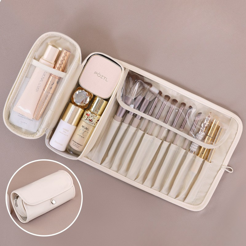 ELOAL Stylish Portable Cosmetic Bag for Travel and Organization