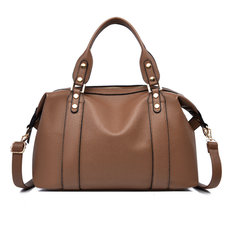 ELOAL Stylish Retro Boston Handbag for Women