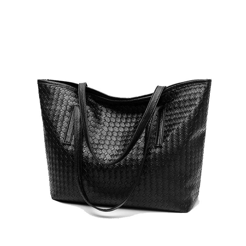 ELOAL Stylish Woven Shoulder Tote Bag for Everyday Use