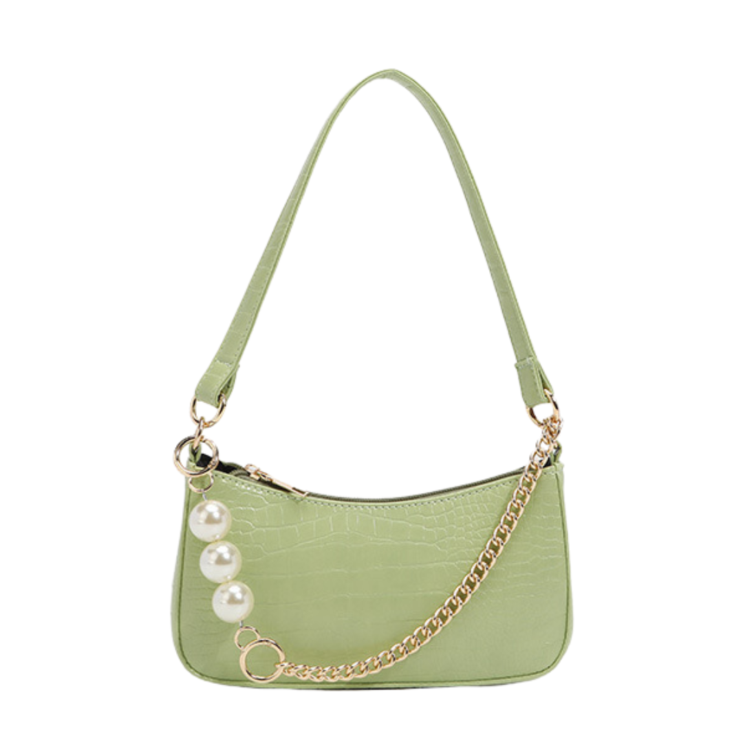 ELOAL Stylish Pearl Shoulder Bag for Fashionable Women