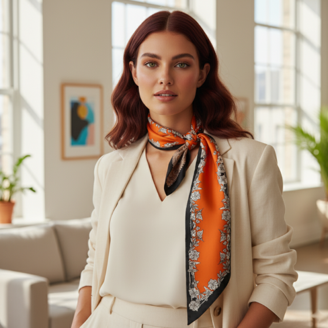 ELOAL Elegant Twilly Scarf for Stylish Fashion Accessories