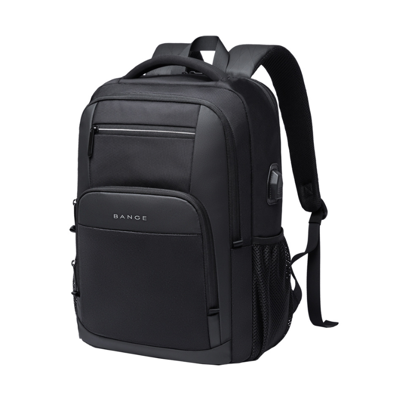 ELOAL Stylish Men's Oxford Backpack with USB Charging Port
