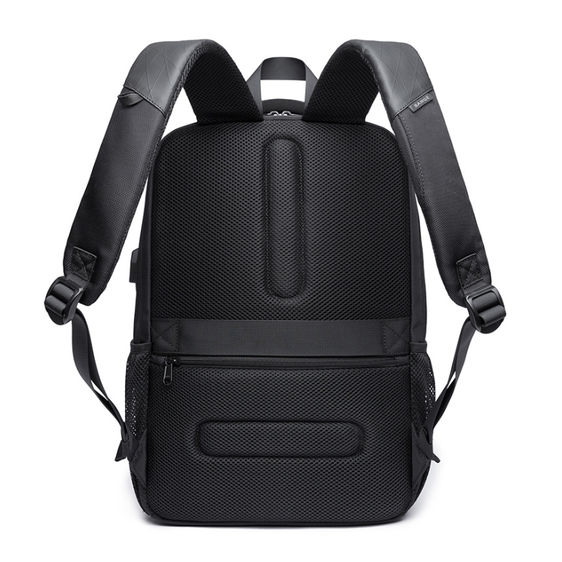ELOAL Stylish Men's Oxford Backpack with USB Charging Port