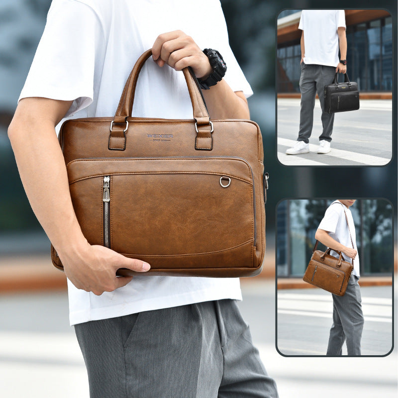 ELOAL Stylish Executive Horizontal Laptop Bag