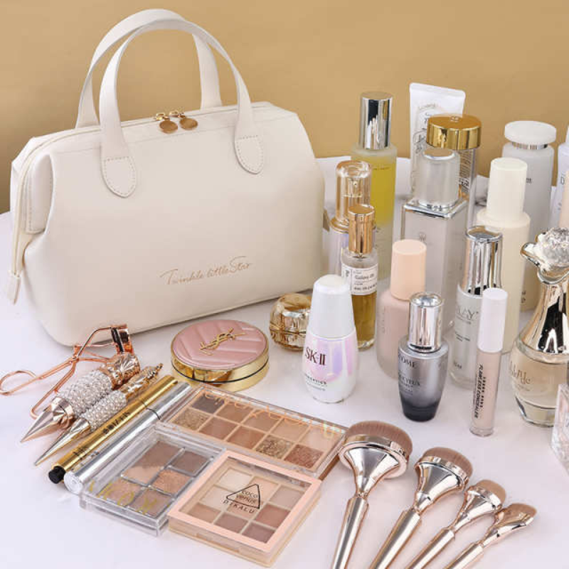 ELOAL Stylish Cosmetic Clutch Bag for Beauty Essentials