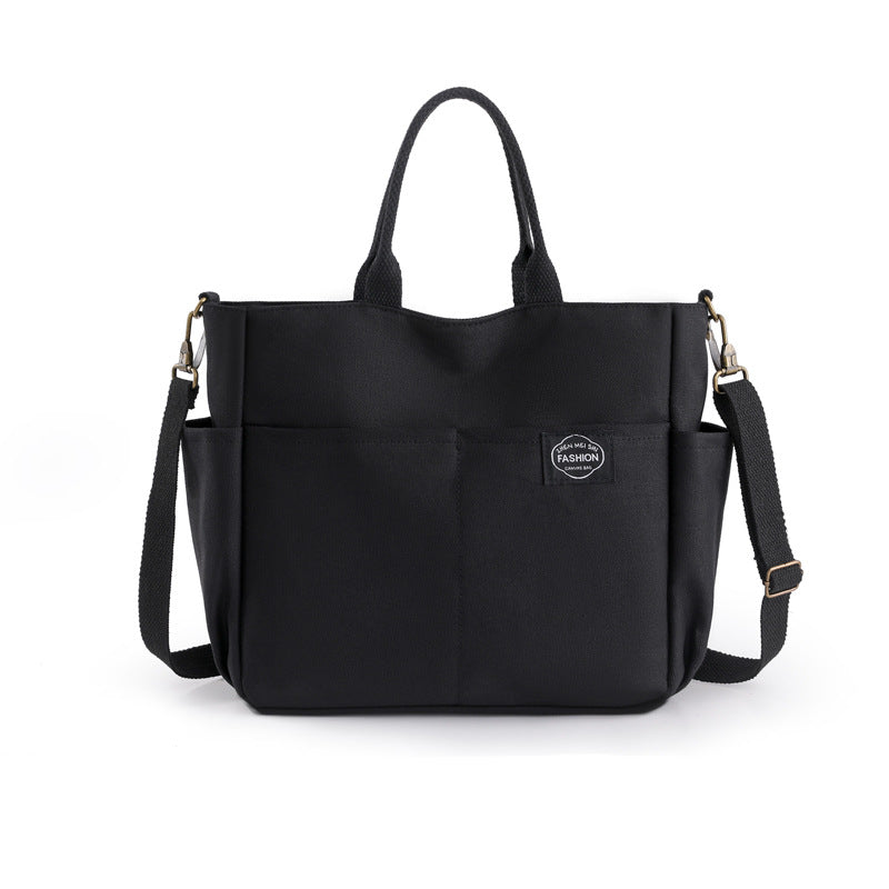 ELOAL Stylish Lightweight Oxford Canvas Travel Tote Bag