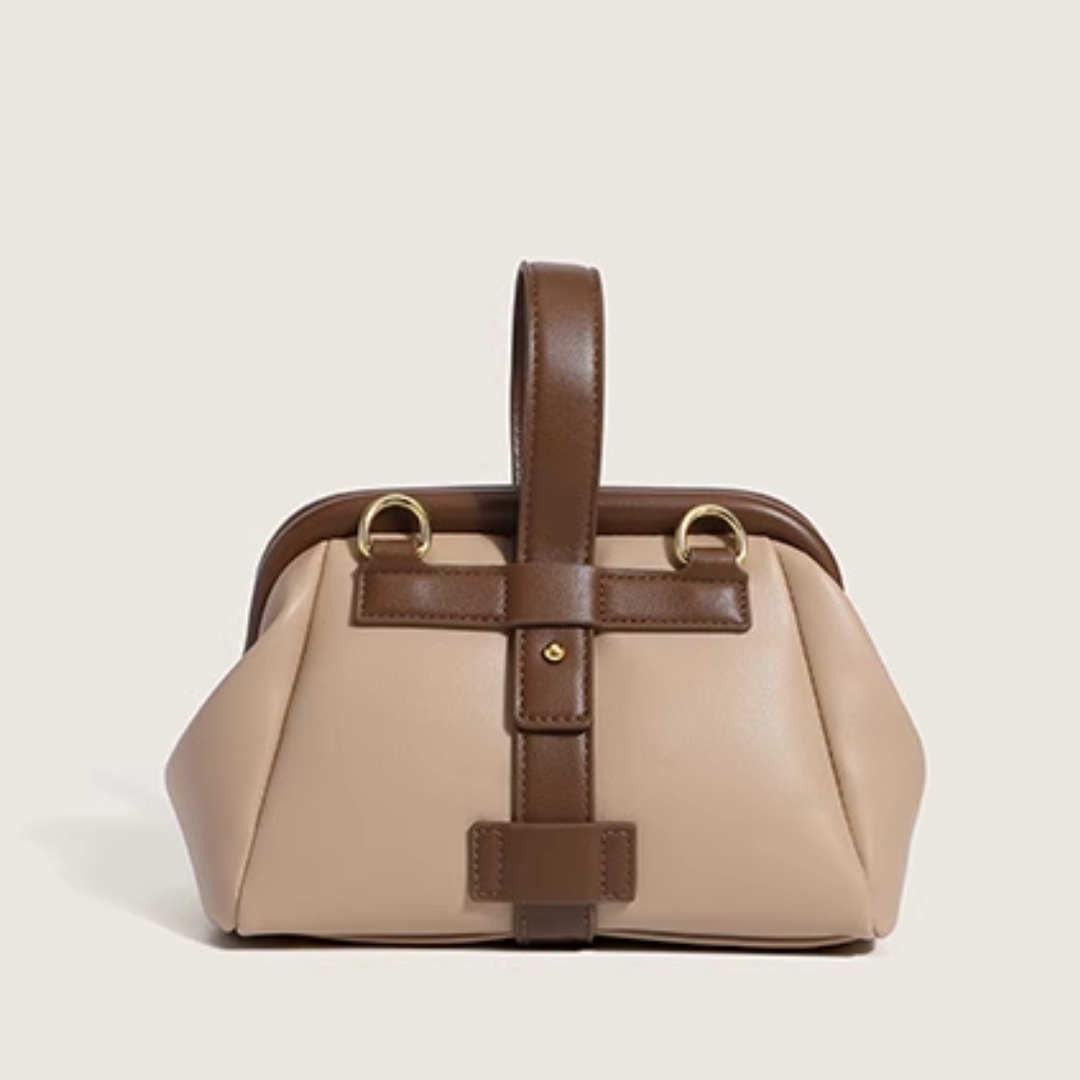 ELOAL Stylish Textured PU Leather Crossbody Bag