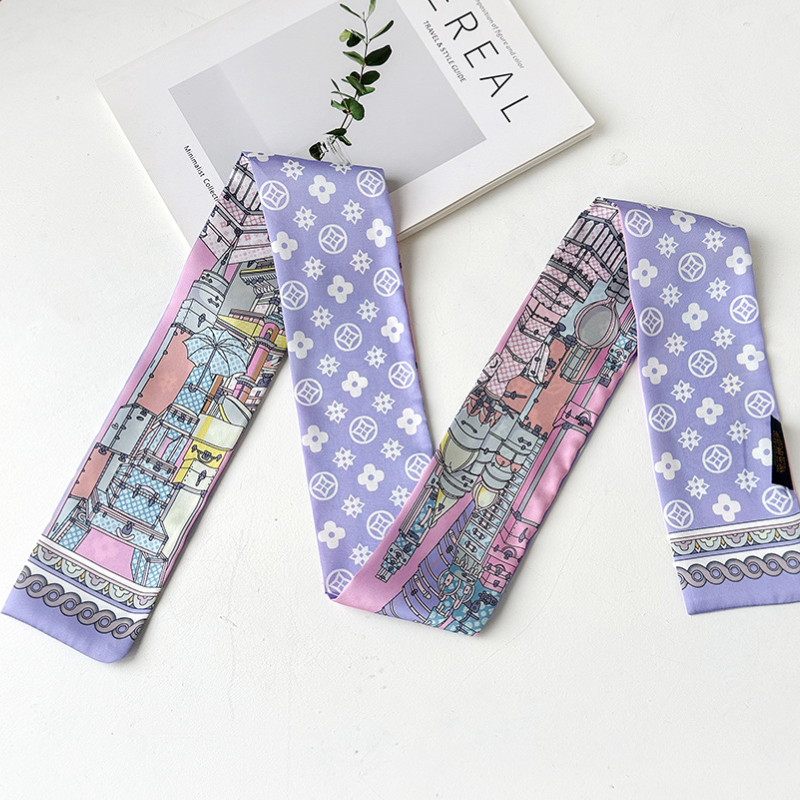 ELOAL Stylish Designer Inspired Bag Scarf for Fashionable Looks