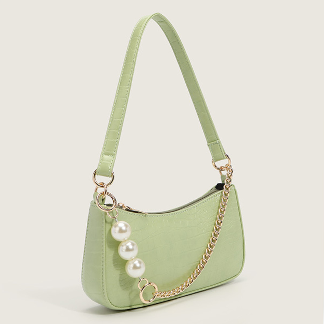 ELOAL Stylish Pearl Shoulder Bag for Fashionable Women