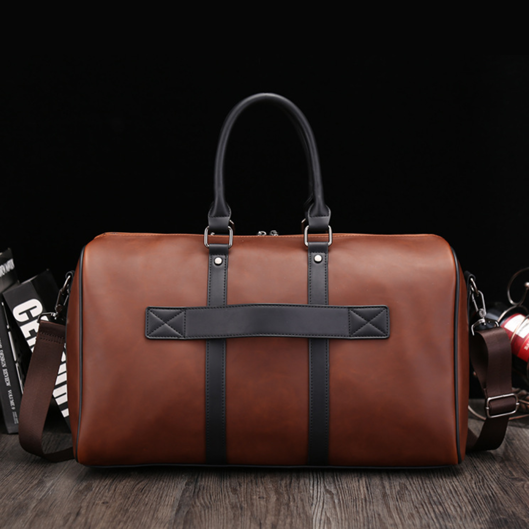 ELOAL Stylish Retro Men's Duffle Bag for Travel and Gym