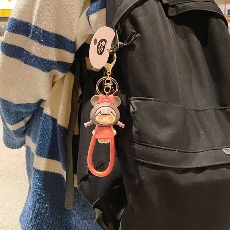 ELOAL Stylish Doll Bag Charm for Trendy Accessories