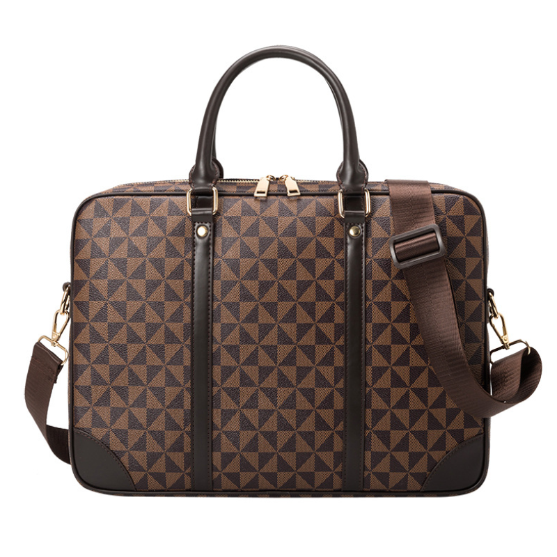 ELOAL Stylish Large PVC Laptop Messenger Bag