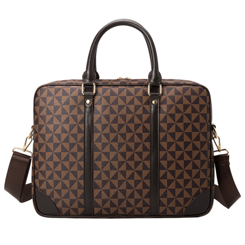 ELOAL Stylish Large PVC Laptop Messenger Bag