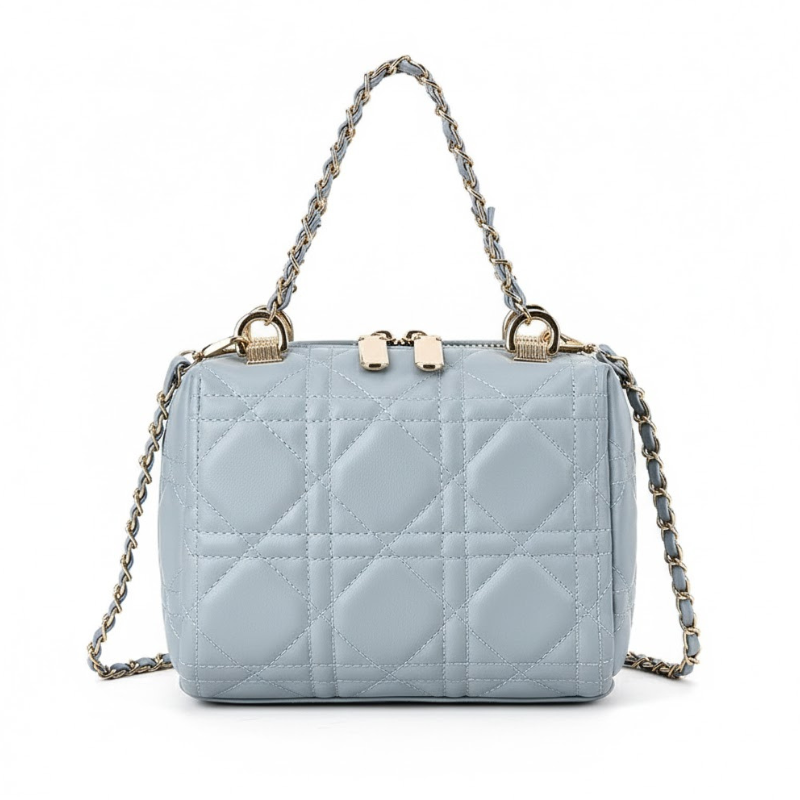 ELOAL Stylish Quilted Chain Shoulder Bag for Fashionable Looks