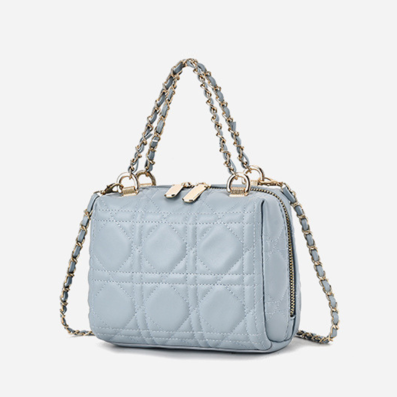 ELOAL Stylish Quilted Chain Shoulder Bag for Fashionable Looks