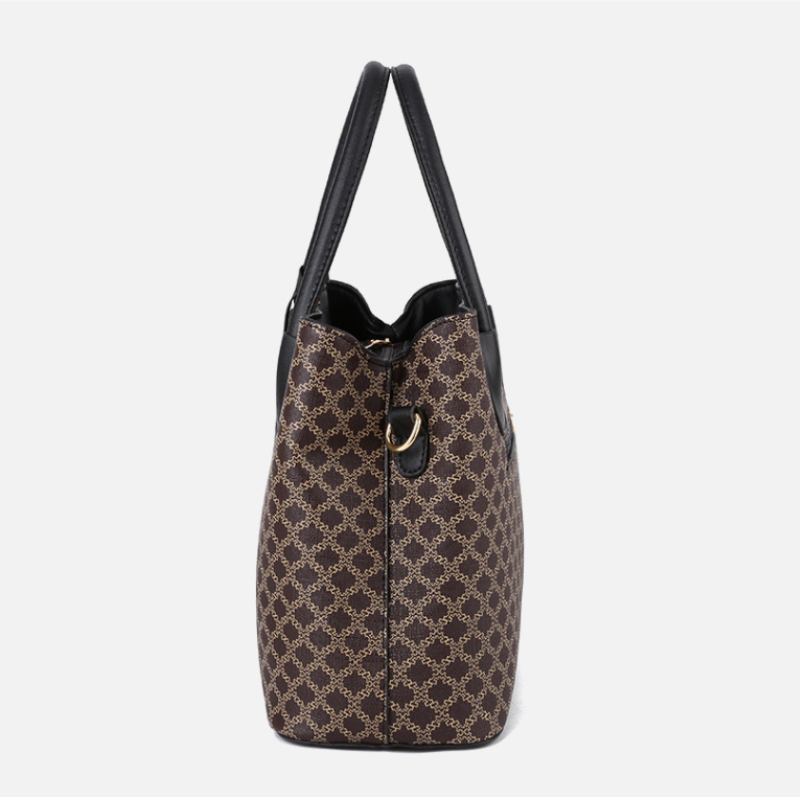 ELOAL Stylish Retro Printed Handbag for Trendy Fashion Lovers