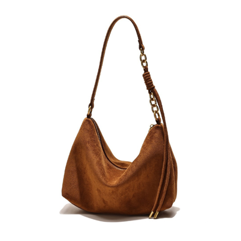 ELOAL Elegant Retro Soft Leather Shoulder Bag for Women