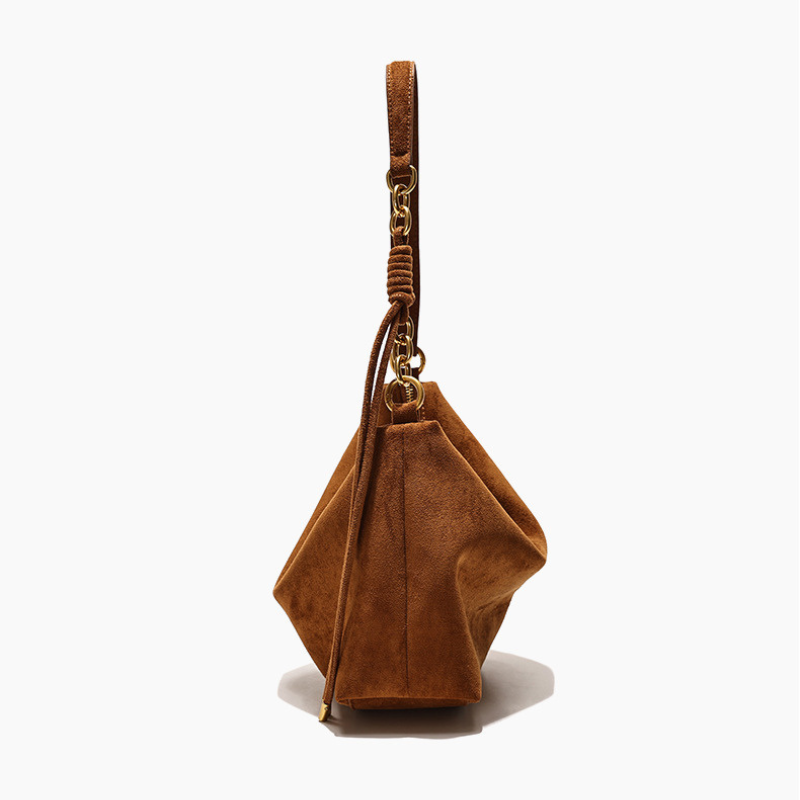 ELOAL Elegant Retro Soft Leather Shoulder Bag for Women