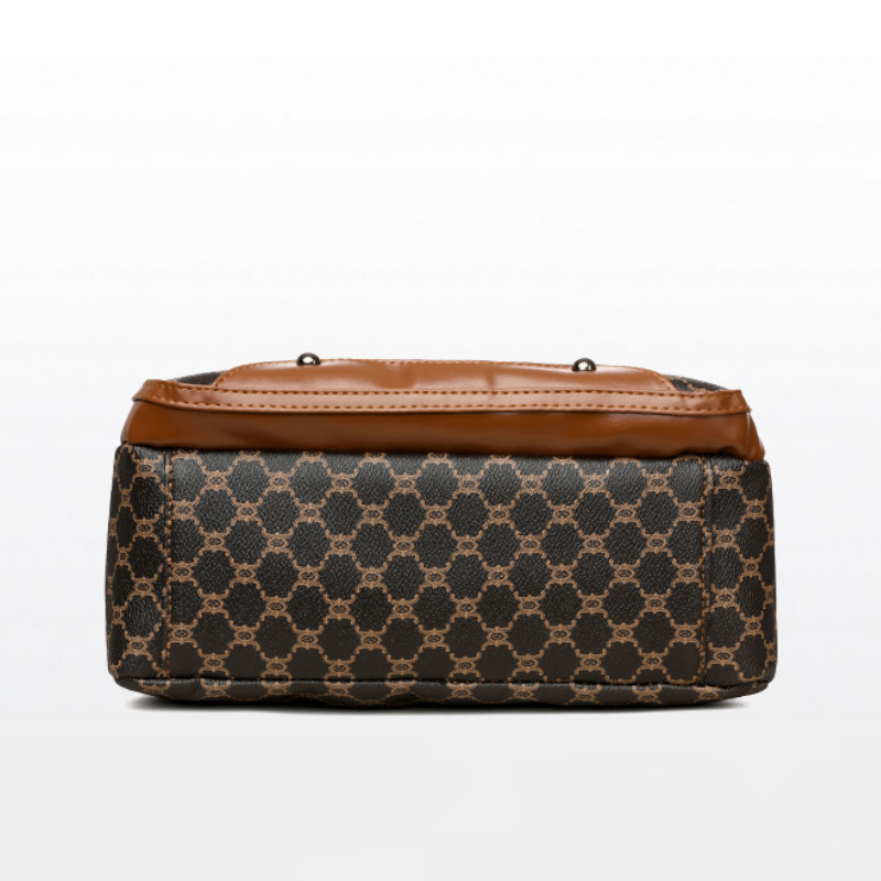 ELOAL Stylish Splicing Pattern Shoulder Bag for Fashion Lovers