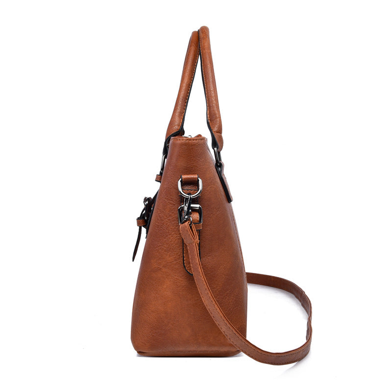 ELOAL Stylish Retro Large Capacity Tote Bag for Women