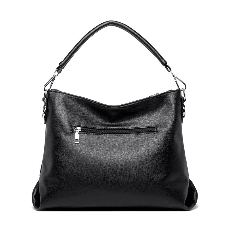 ELOAL Stylish Diamond Embellished Large Shoulder Bag