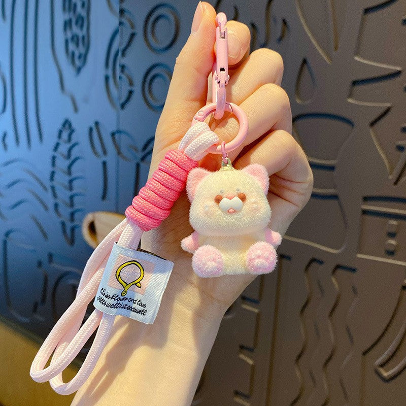 ELOAL Cute Red Panda Bag Charm - Stylish Accessory for Bags