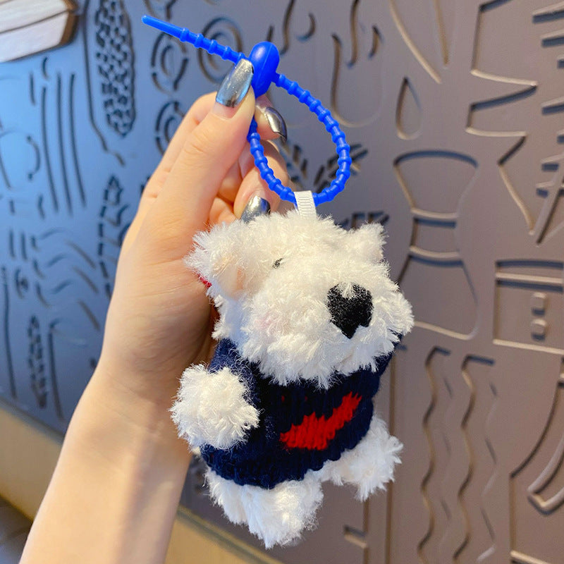 ELOAL Cute Puppy Love Bag Charm - Stylish Accessory for Pet Lovers