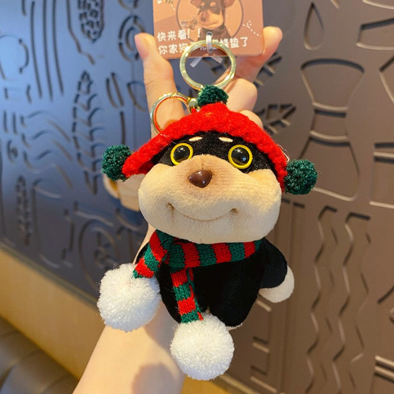 ELOAL Stylish Bee Puppy Plush Bag Charm for Girls