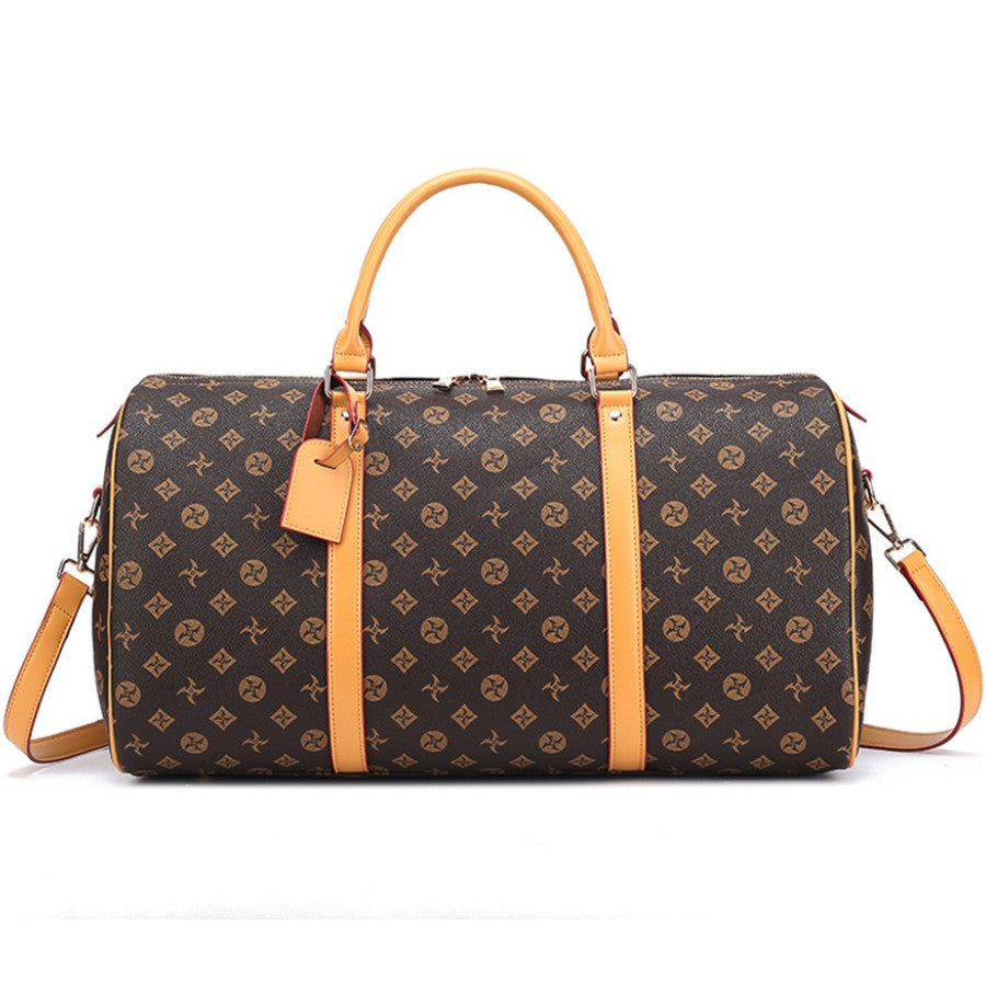 ELOAL Stylish PVC Duffle Bag with Shoe Compartment