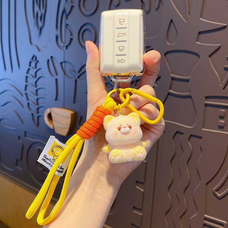 ELOAL Cute Red Panda Bag Charm - Stylish Accessory for Bags