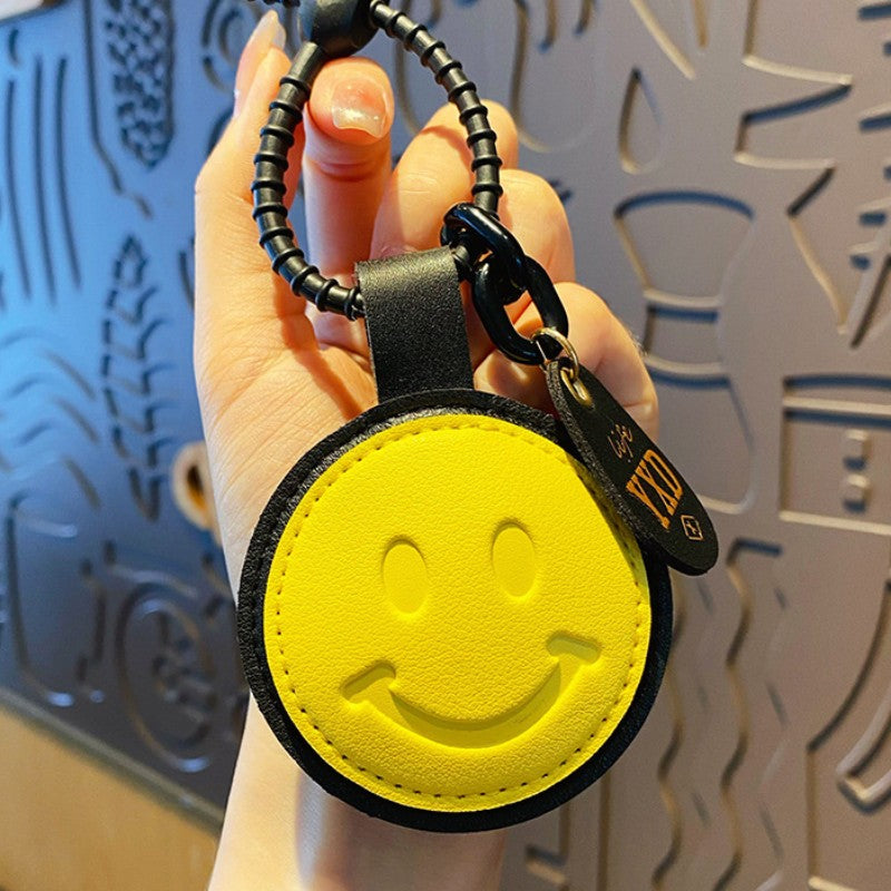 ELOAL Heart-Shaped Leather Bag Charm - Stylish Accessory for Bags