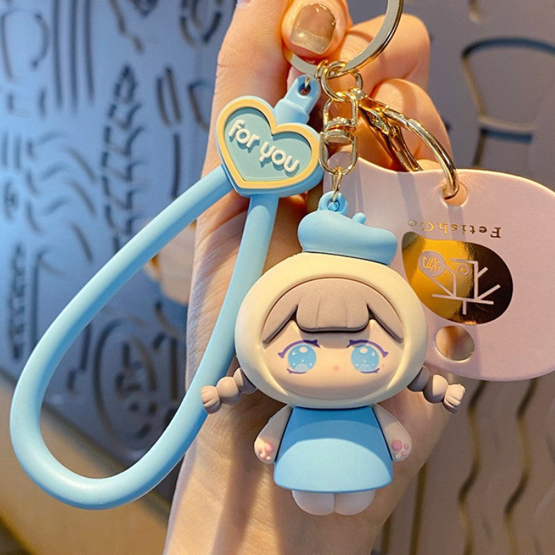 ELOAL Stylish Doll Bag Charm for Trendy Accessories