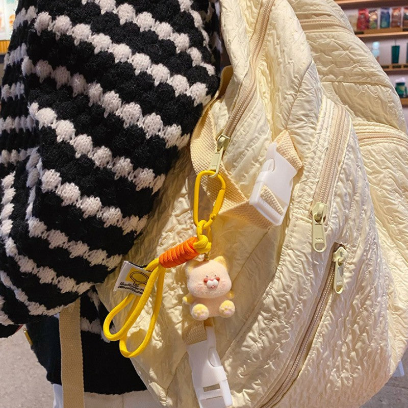 ELOAL Cute Red Panda Bag Charm - Stylish Accessory for Bags