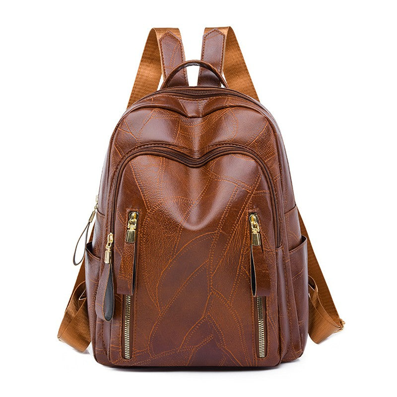 ELOAL Stylish Vintage Leather Backpack for Women