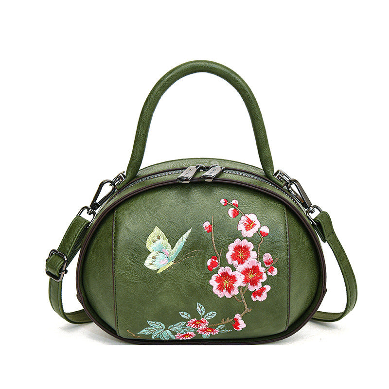 ELOAL Elegant Retro Flower Embroidered Cheongsam Handbag