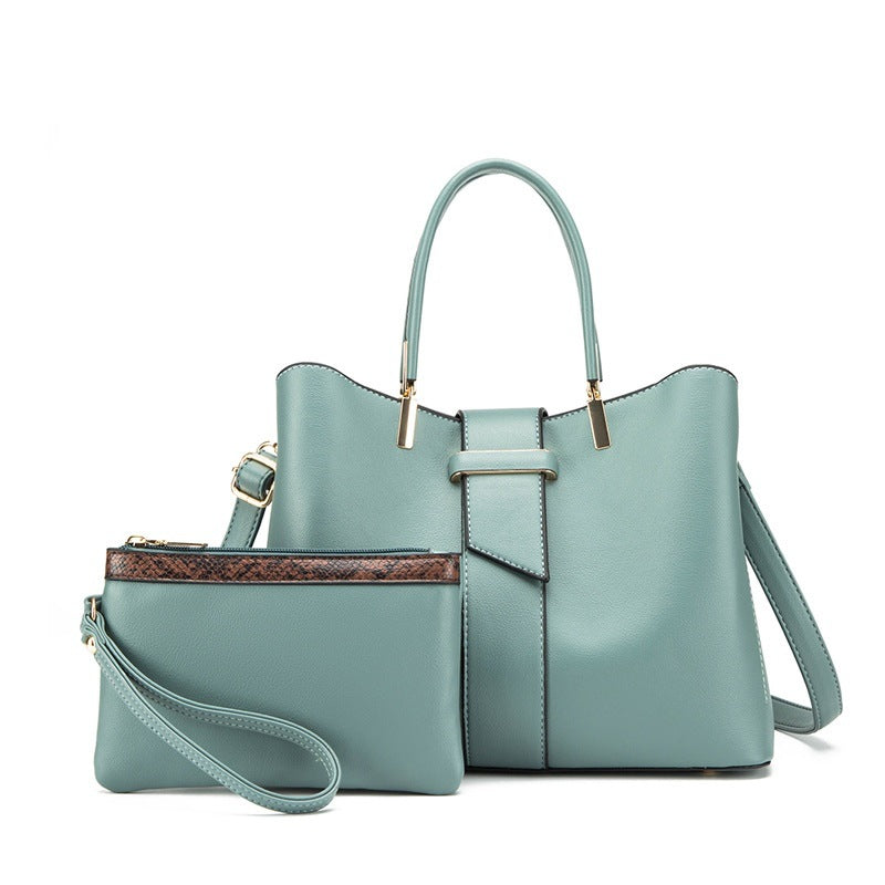 ELOAL Elegant Two Piece Mother and Child Handbag Set