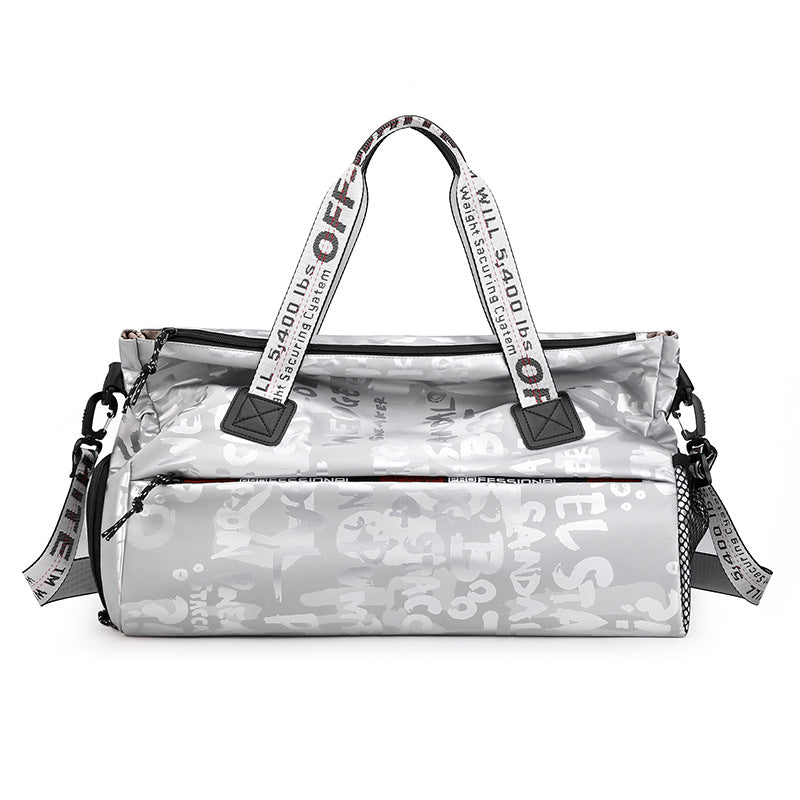 ELOAL Stylish Gym Bag with Shoe Compartment for Active Lifestyle