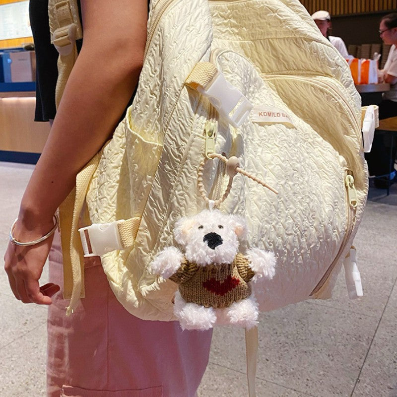 ELOAL Cute Puppy Love Bag Charm - Stylish Accessory for Pet Lovers