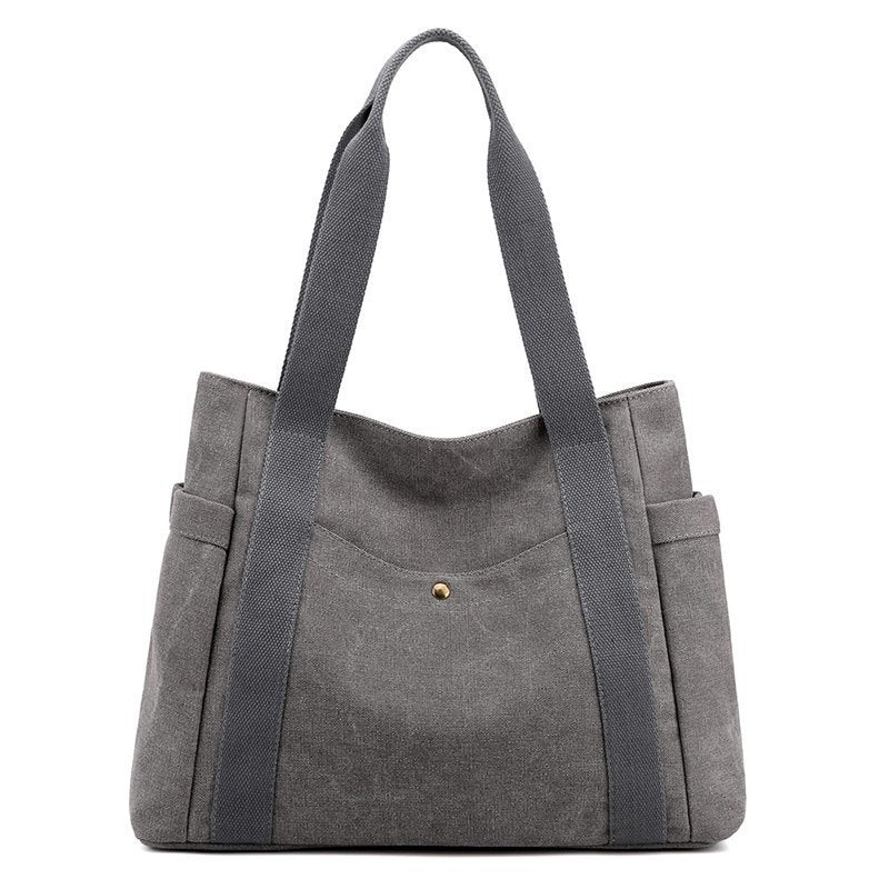 ELOAL Stylish Multi Pocket Tote Bag for Everyday Use