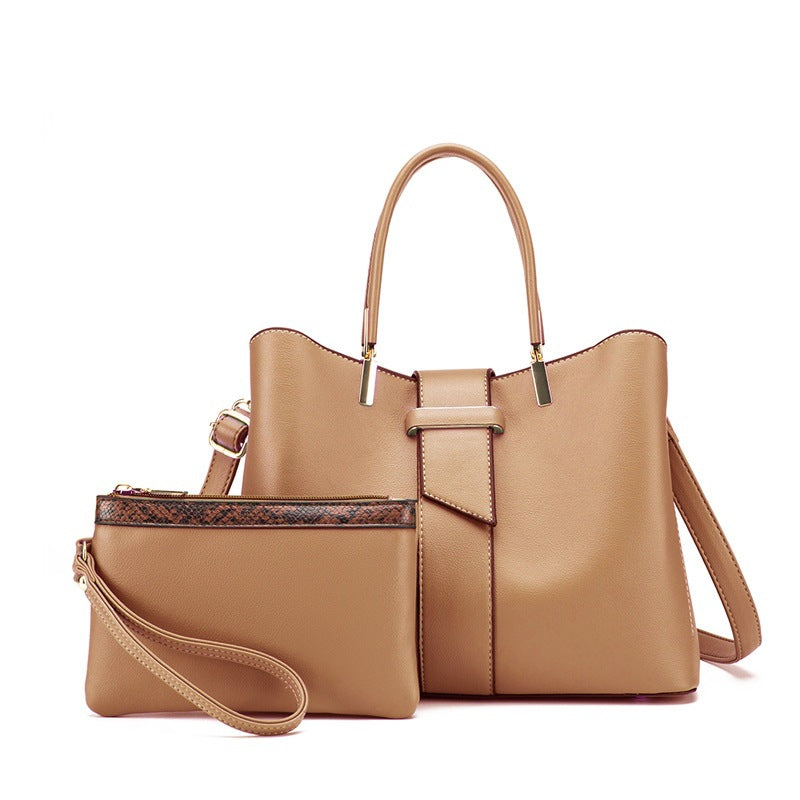 ELOAL Elegant Two Piece Mother and Child Handbag Set