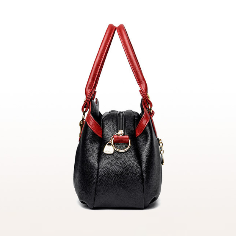 ELOAL Elegant Color Block Handbag - Stylish and Trending Accessory
