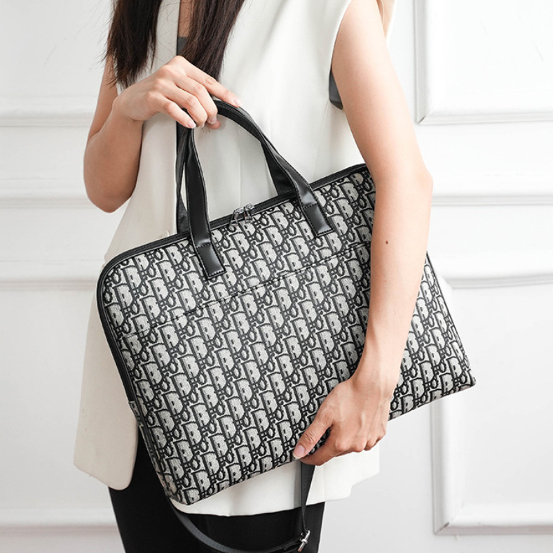 ELOAL Stylish Slim Laptop Bag for Modern Professionals