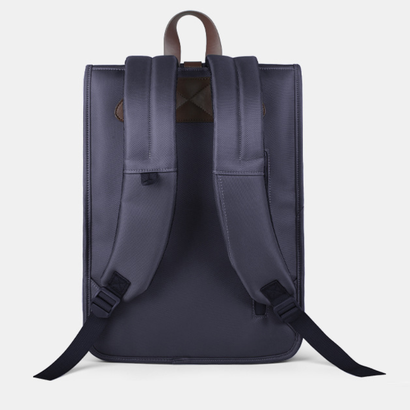 ELOAL Stylish Men's Travel Backpack with Flip Top Design