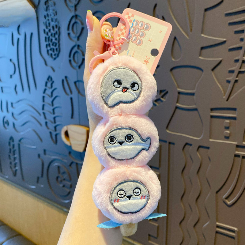 ELOAL Cute Panda Turtle Bag Charm - Stylish Accessory for Bags